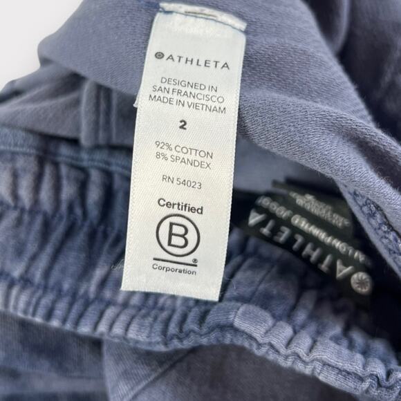 Athleta Farallon Printed Jogger Inversion Medieval Violet Size 2 - Picture 5 of 9